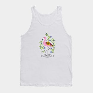 Flamingo time Tank Top